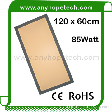 Cheapest factory price warm white 85W indoor led panel 120x60